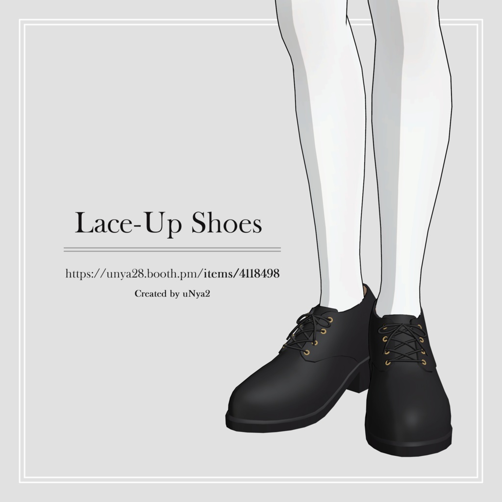 [Grus/Lapwing] Lace-Up Shoes