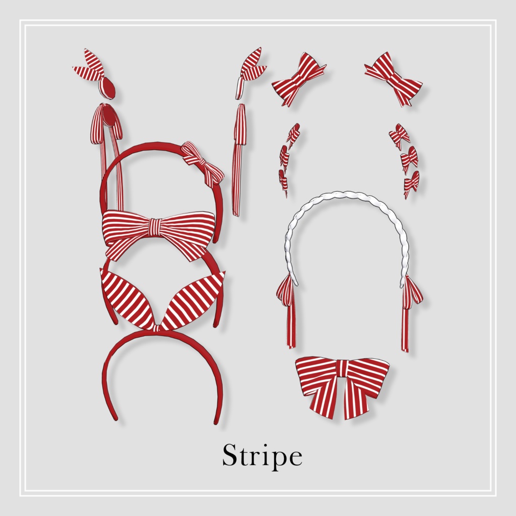 [Grus] Hair Accessories Set 缩略图 10