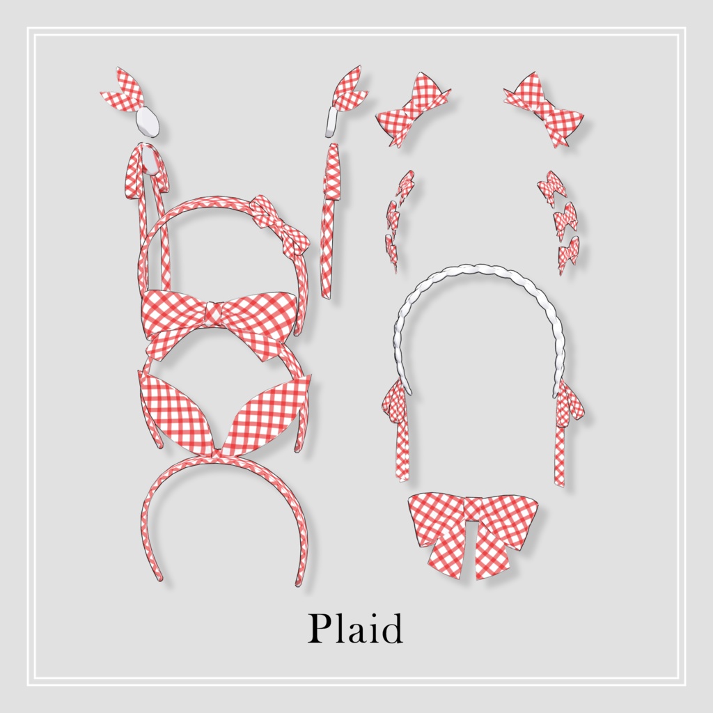 [Grus] Hair Accessories Set 缩略图 8