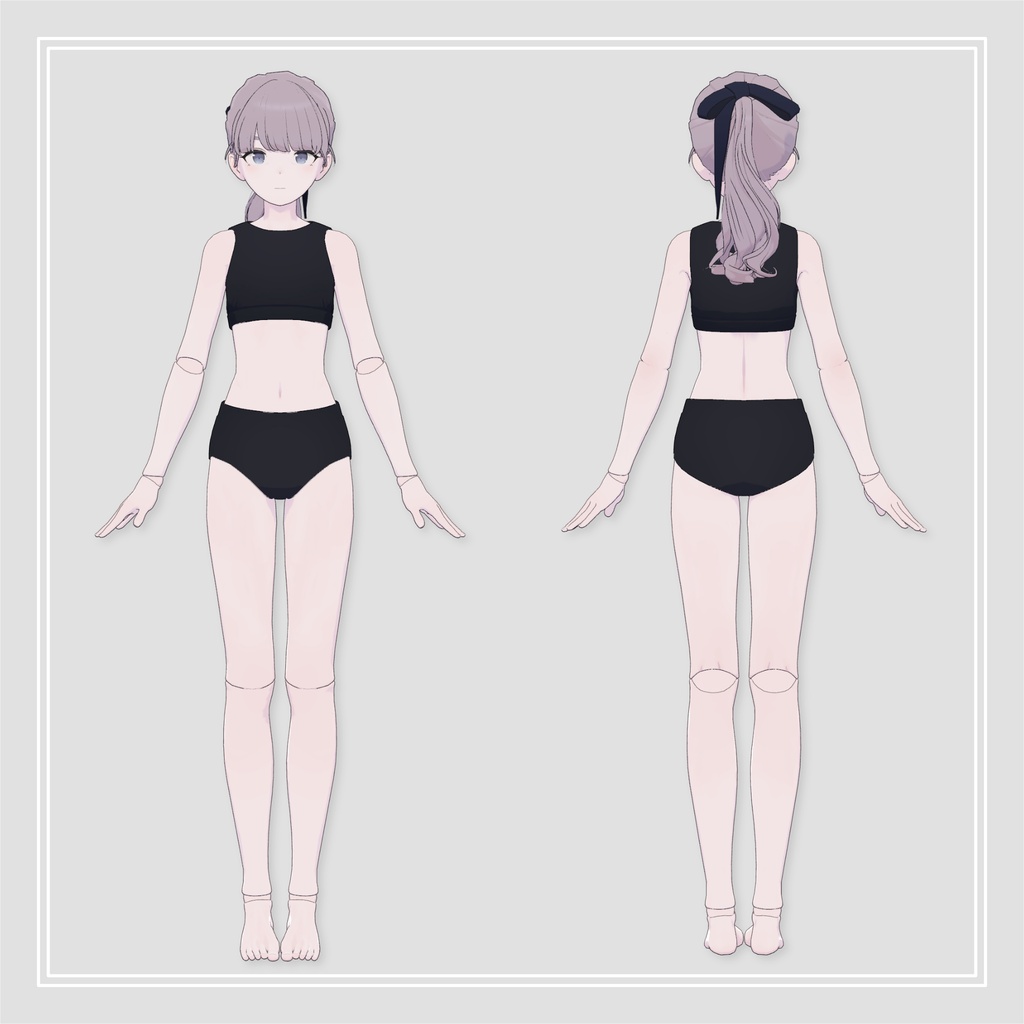 Ball-Jointed Doll Body