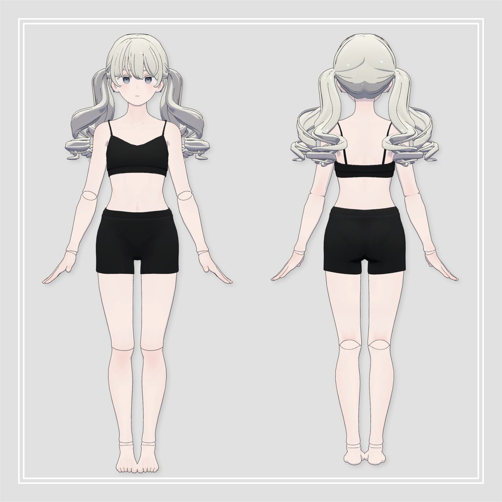 Ball-Jointed Doll Body