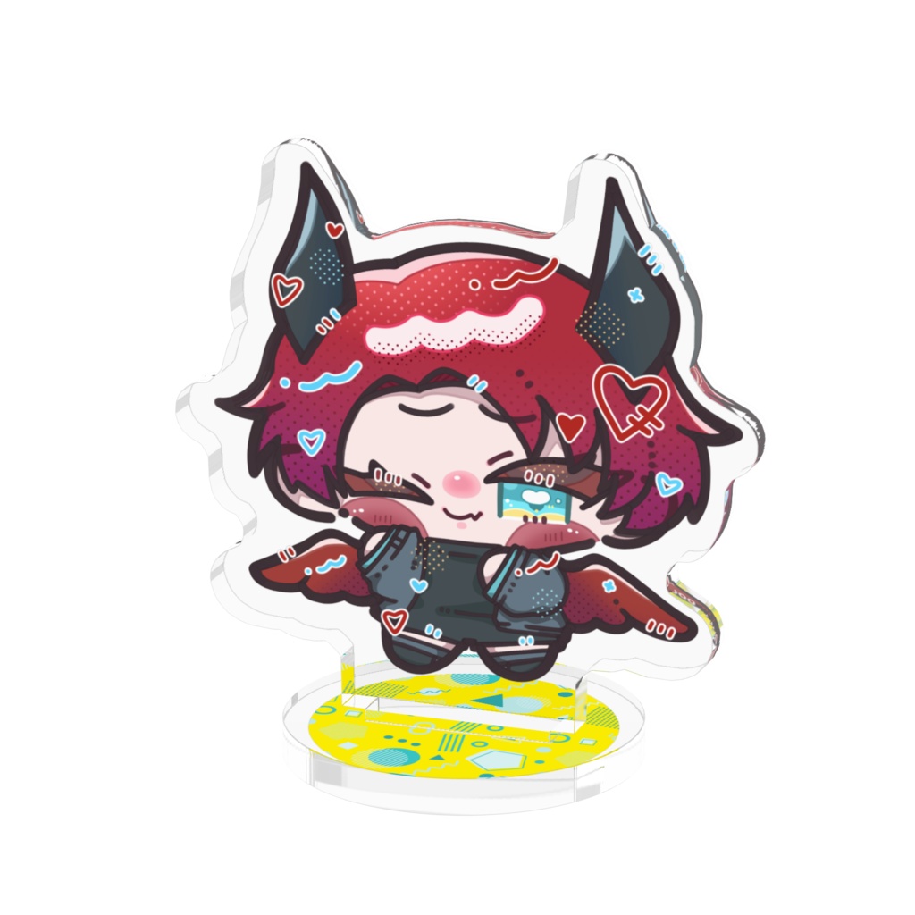 湯葉のアクスタ(ウィンク)