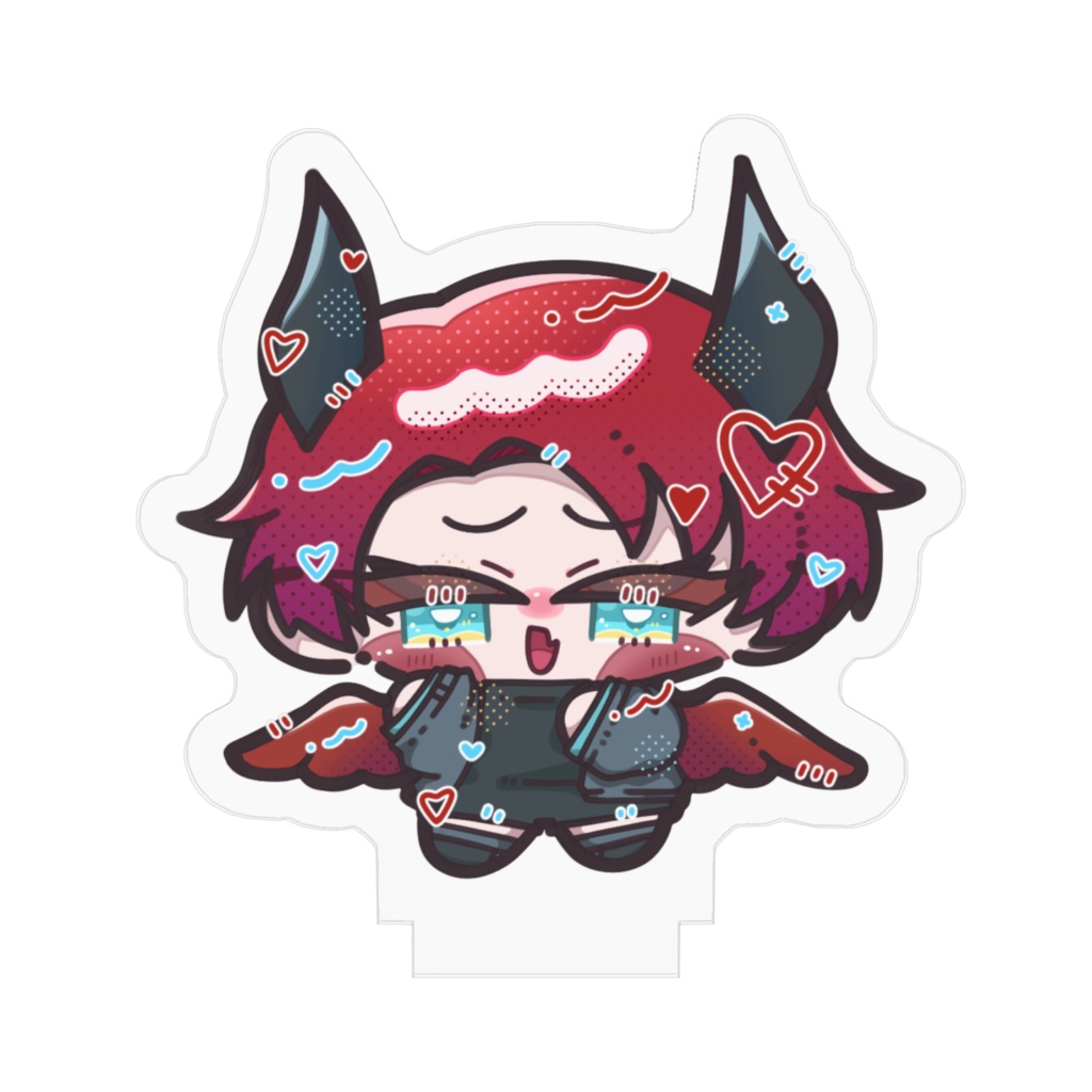 湯葉のアクスタ(ジト目)