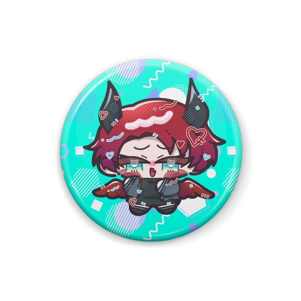 湯葉缶バッジ(ジト目)