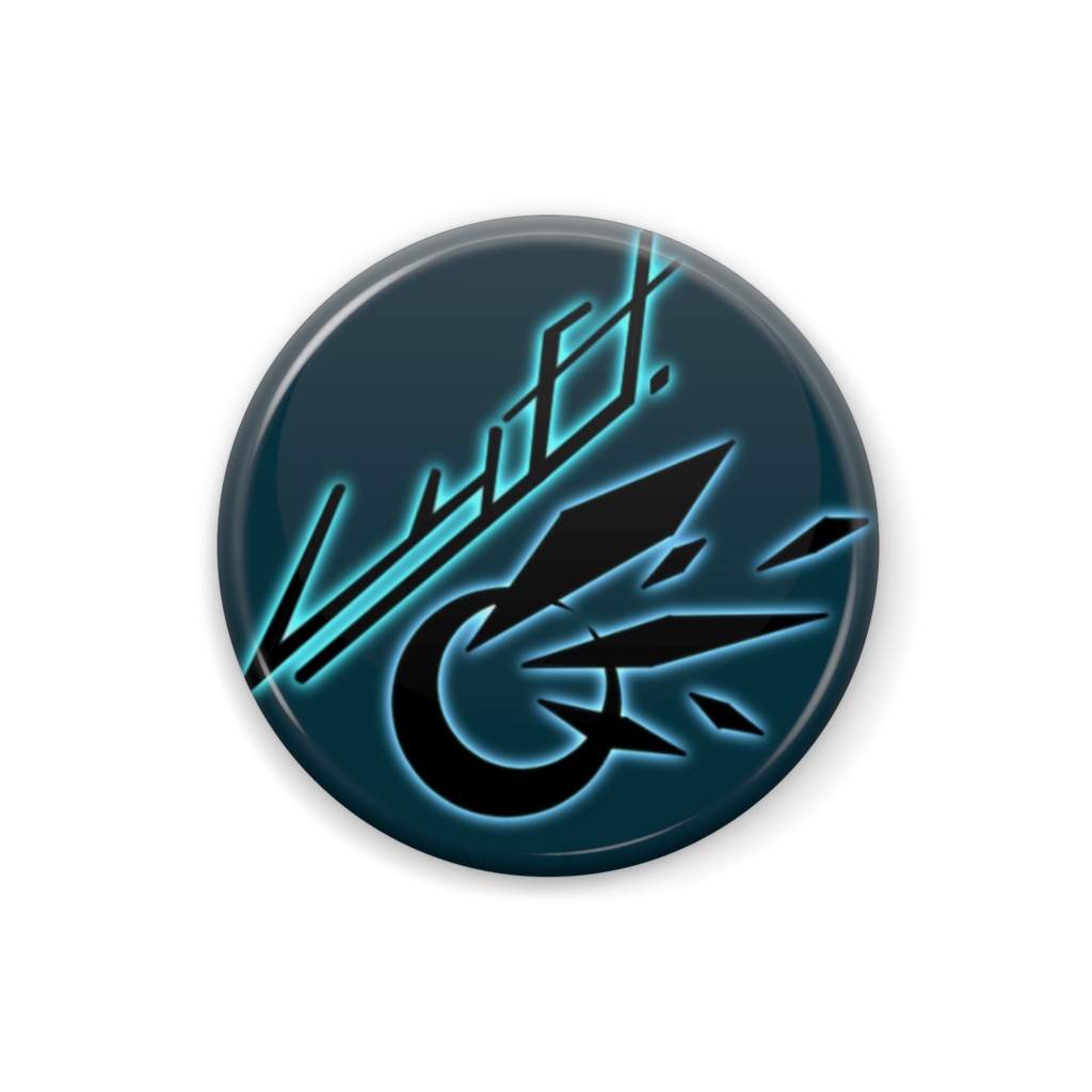 風雅ルフト　ロゴ缶バッジ