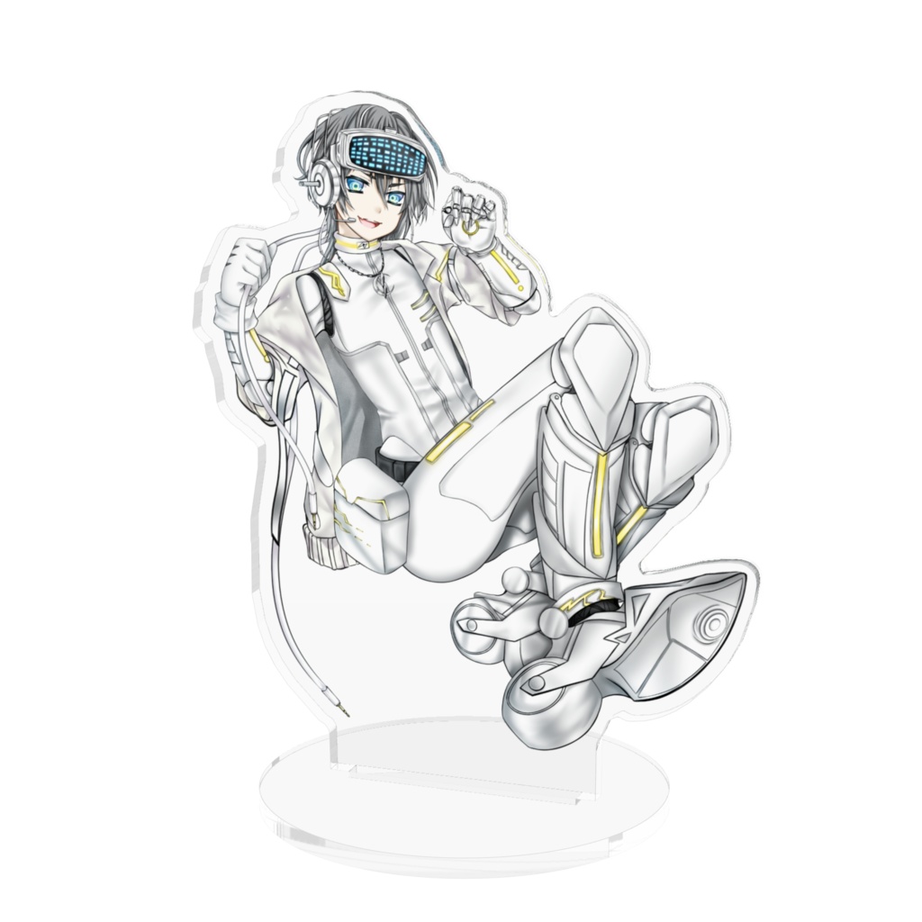 御雷ゴウ:プロトタイプ　アクリルフィギュア