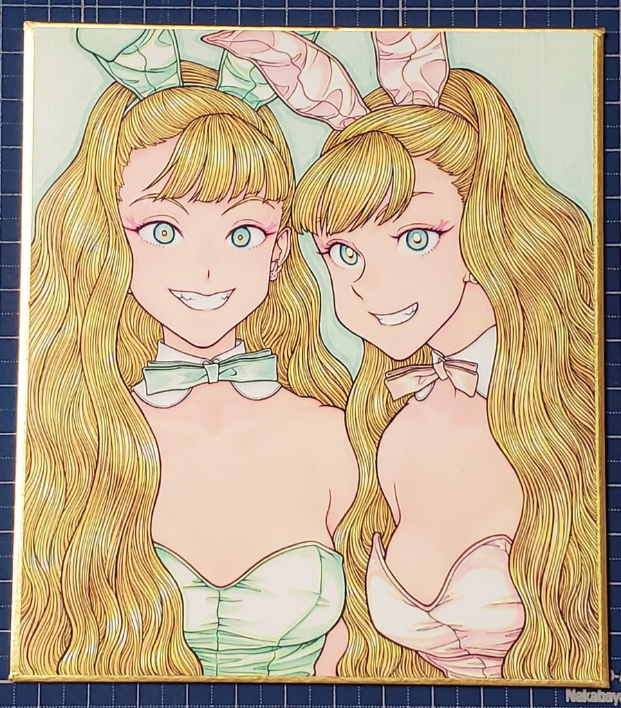 『BUNNY TWINS』キャビネットカード