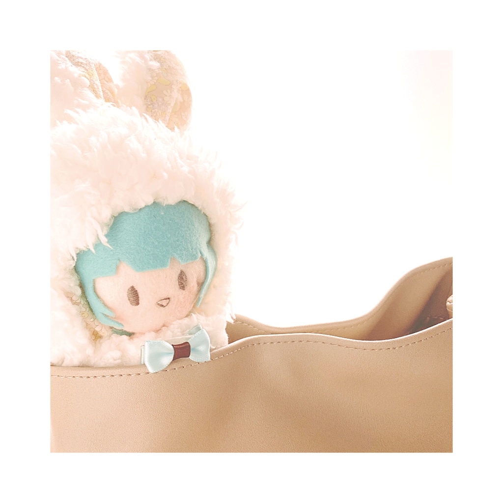 うさぎの着ぐるみ(10㎝マスコットぬいぐるみサイズ)