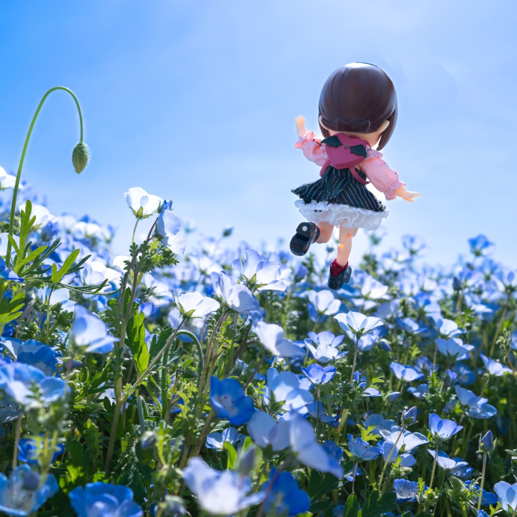 超ミニ丈パニエ・黒(1/12ドール服 ねんどろいどどーる オビツ11 ymy UFdoll)