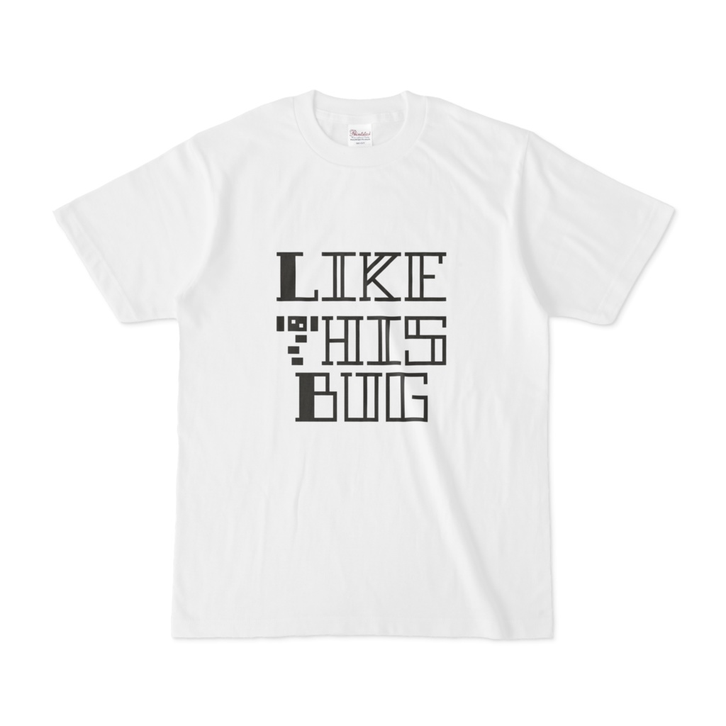 LIKE THIS BUG【オリジナルグラフィックTシャツ】