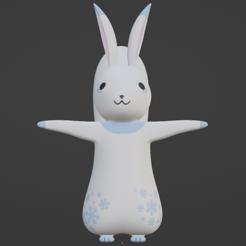 【オリジナル3Dモデル】すのぅ&りぃふ【cluster用アバター】