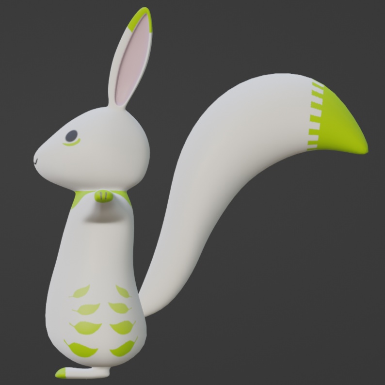 【オリジナル3Dモデル】すのぅ&りぃふ【cluster用アバター】