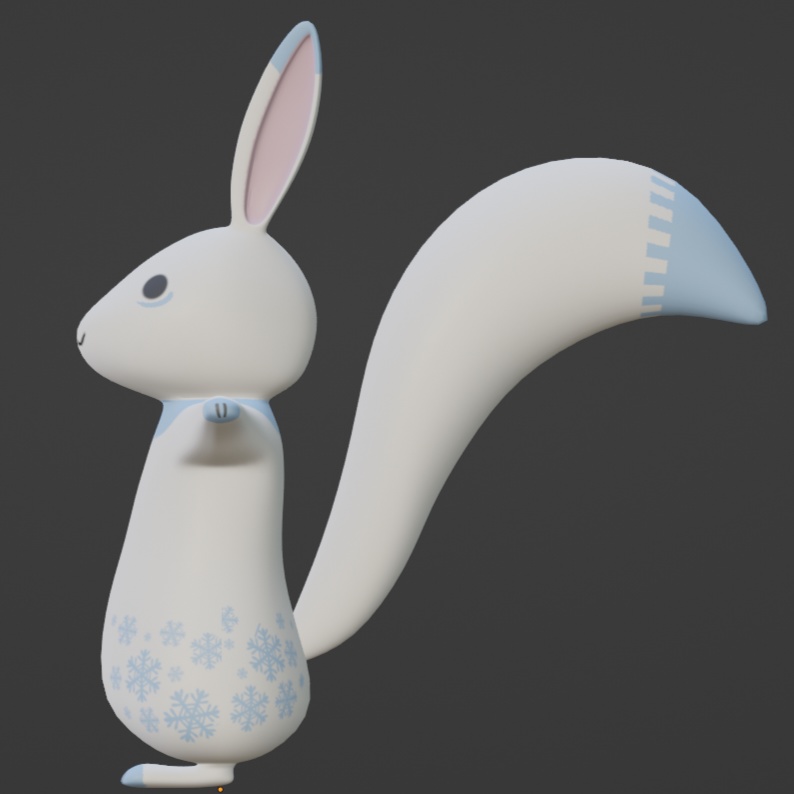 【オリジナル3Dモデル】すのぅ&りぃふ【cluster用アバター】