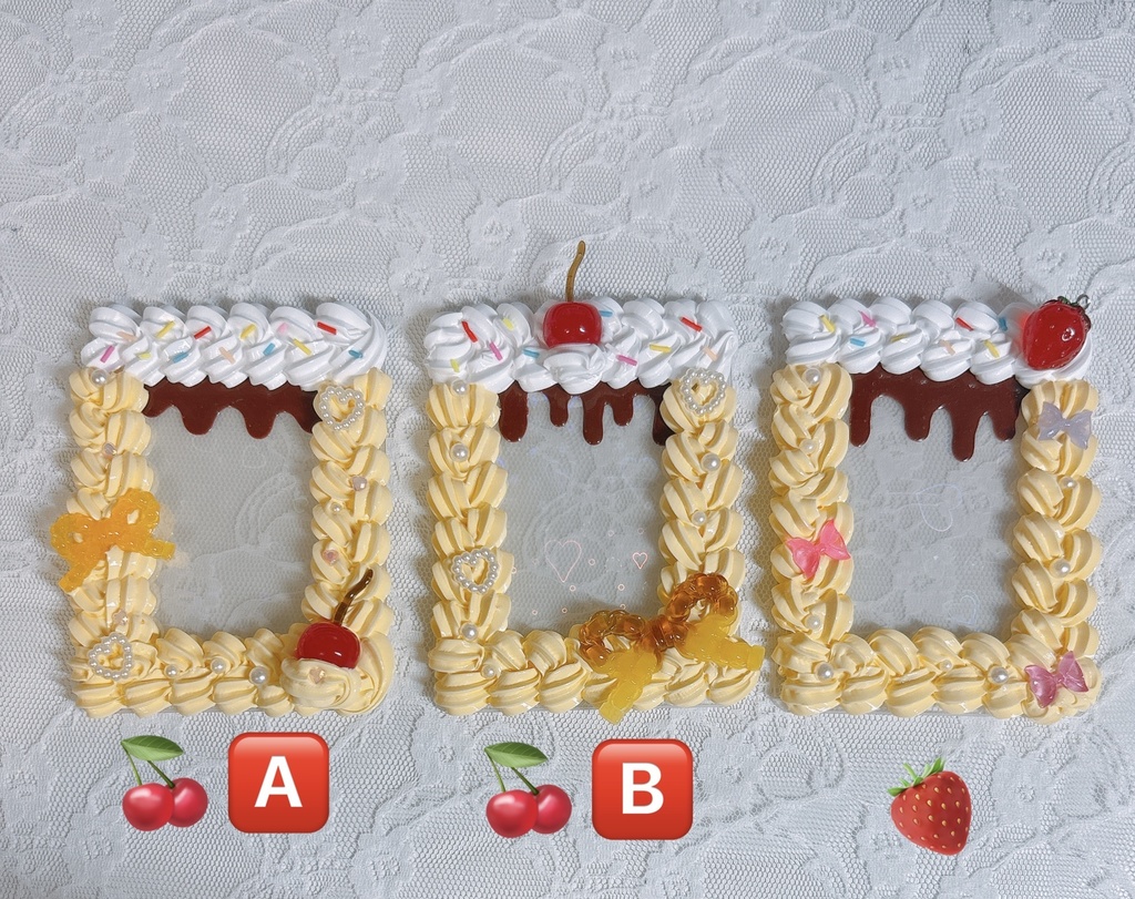 ホイップデコケース♡プリン