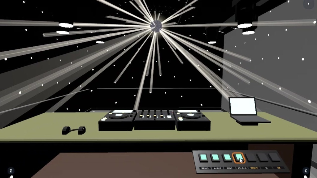 【cluster】DJ Light Kit ― スイッチ盤つきDJイベント照明+ミラーボール