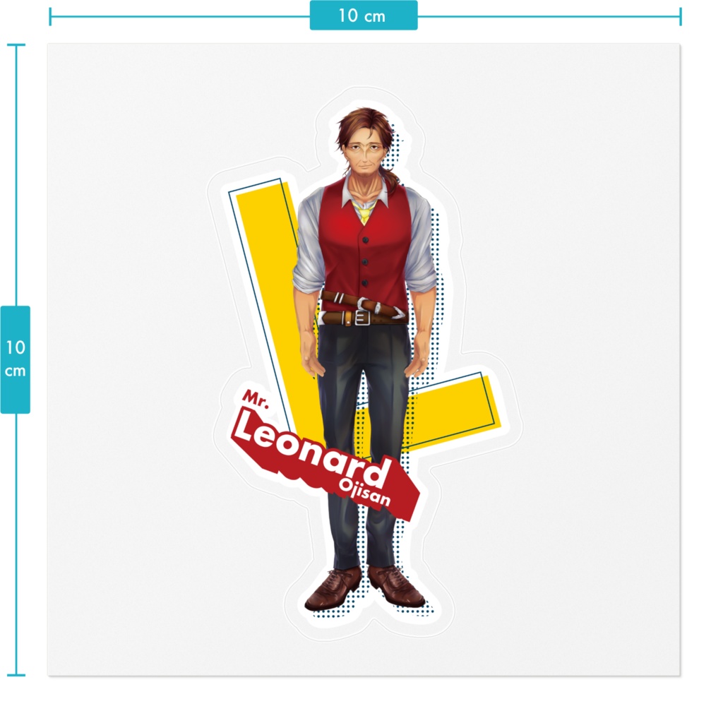レナードおじさん オリジナルステッカー