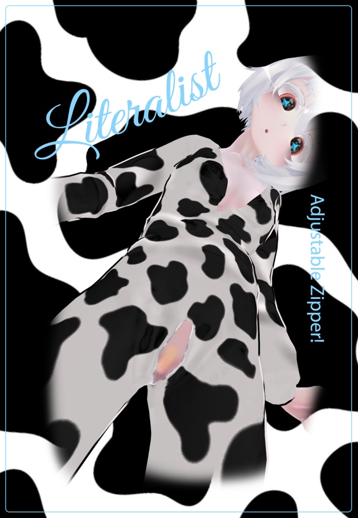 【オリジナル3Dコスチューム】コワ1\ 牛のワンジー【VRC】