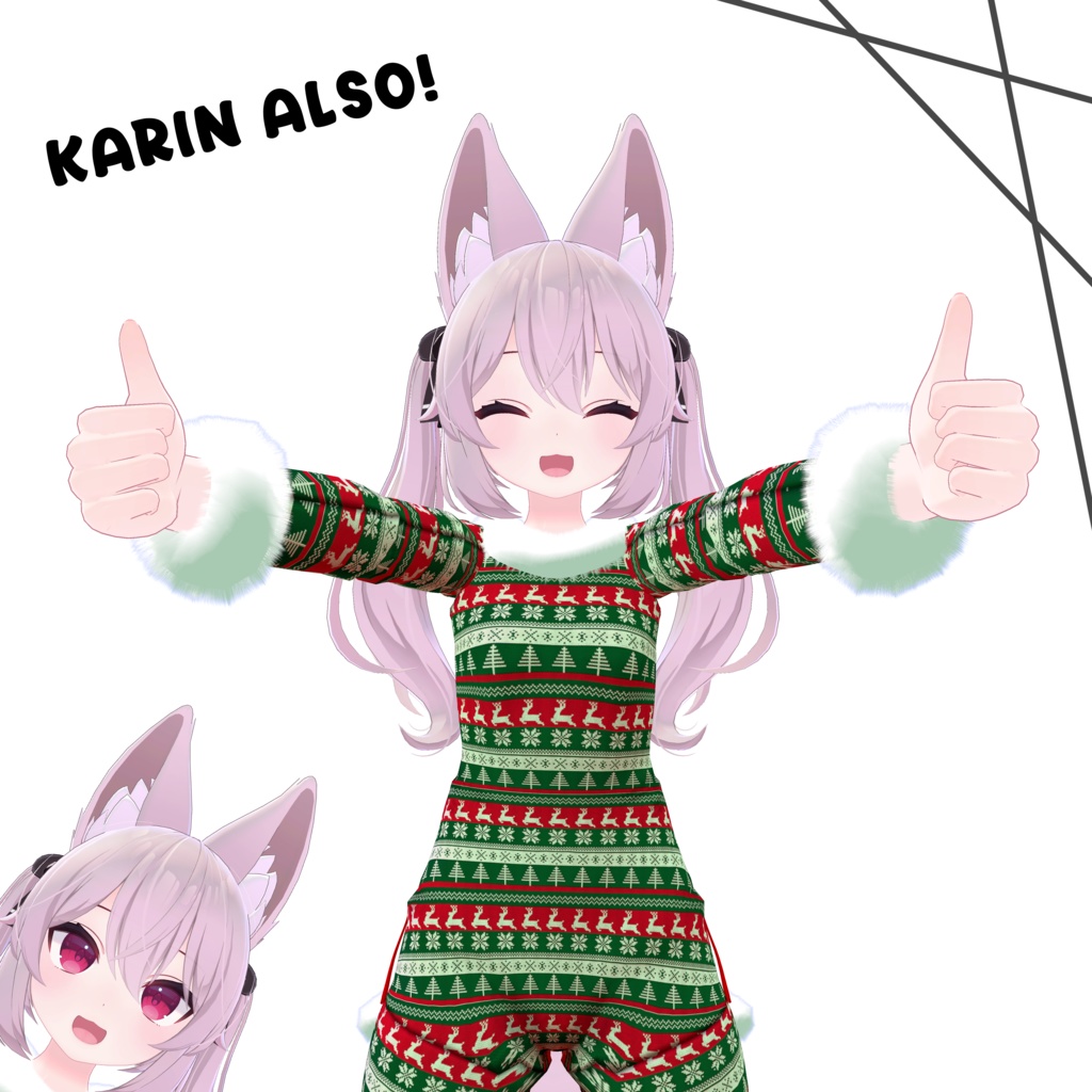 Christmas Onesie for Rindo and Karin