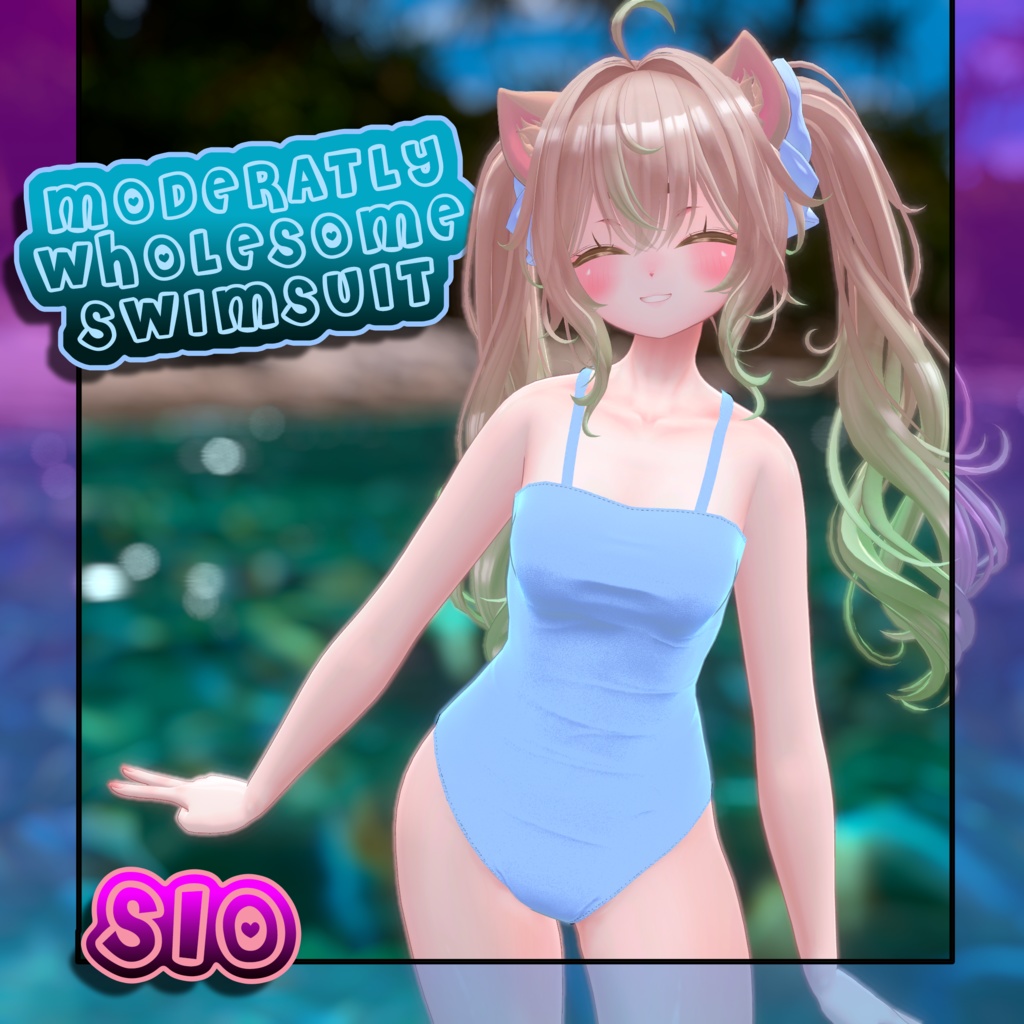 Moderately Wholesome Swimsuit [] Sio,Manuka