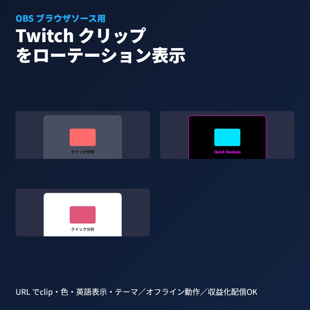 Twitch クリップローター｜視聴者の興味を可視化