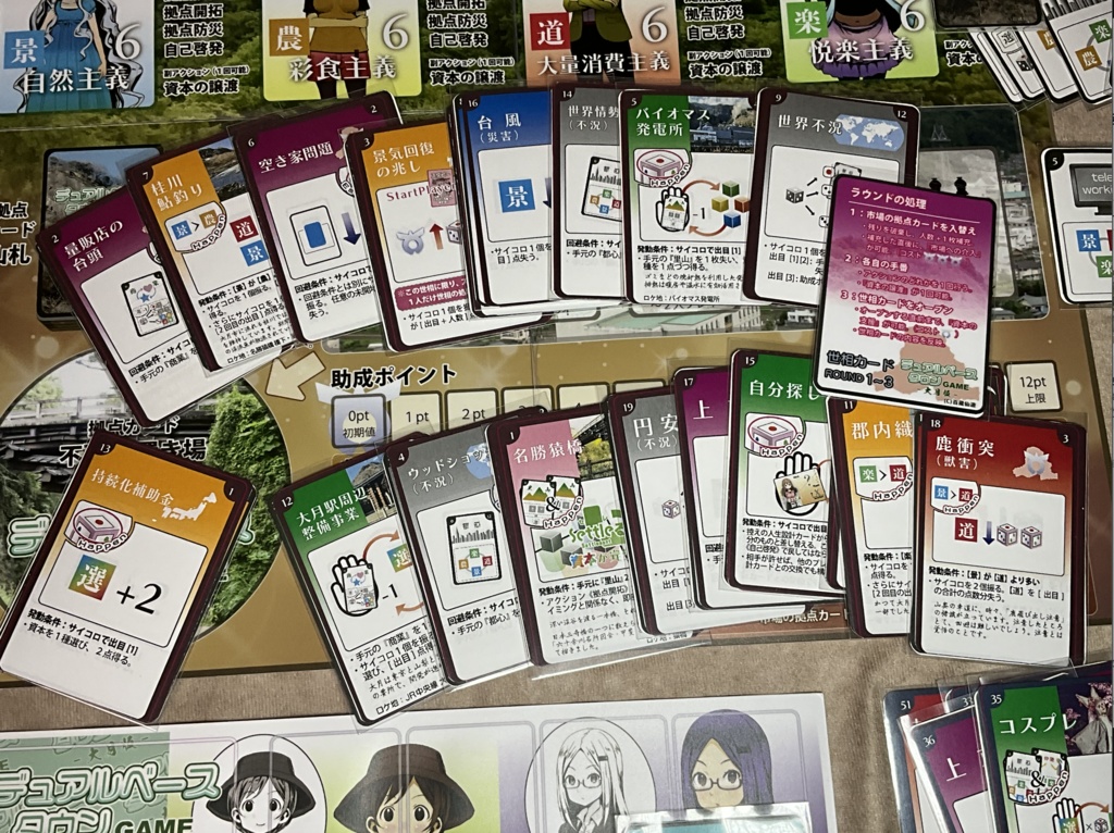 デュアルベースタウンGAME -大月版-(試作品、1点のみ)