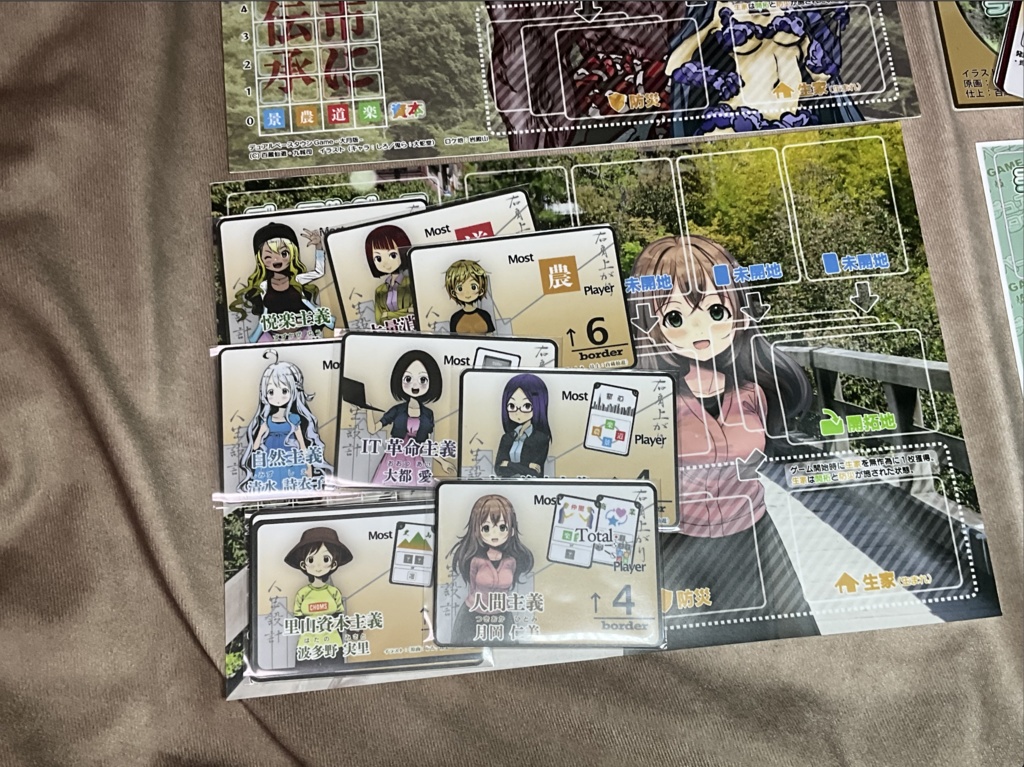 デュアルベースタウンGAME -大月版-(試作品、1点のみ)