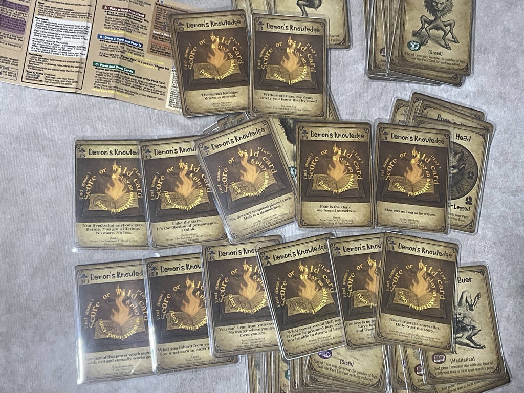 【Handcrafted】BUER Card Game(English game set)