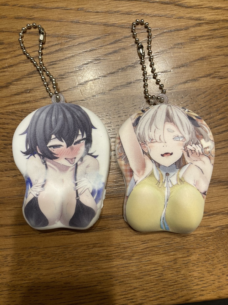 ムホホミニおっぱいキーホルダーセット