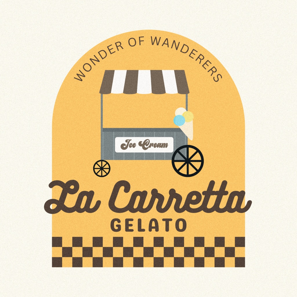 【無料・店シナリオ】移動ジェラート店『ラ・カレッタ』【ワンダーオブワンダラー】