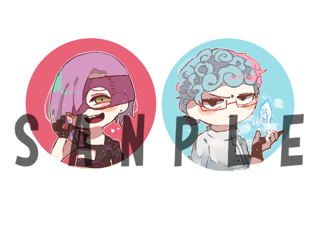 メローネ ギアッチョ 缶バッチ Gabobobo Booth メローネ ギアッチョ 缶バッチ Gabobobo Booth