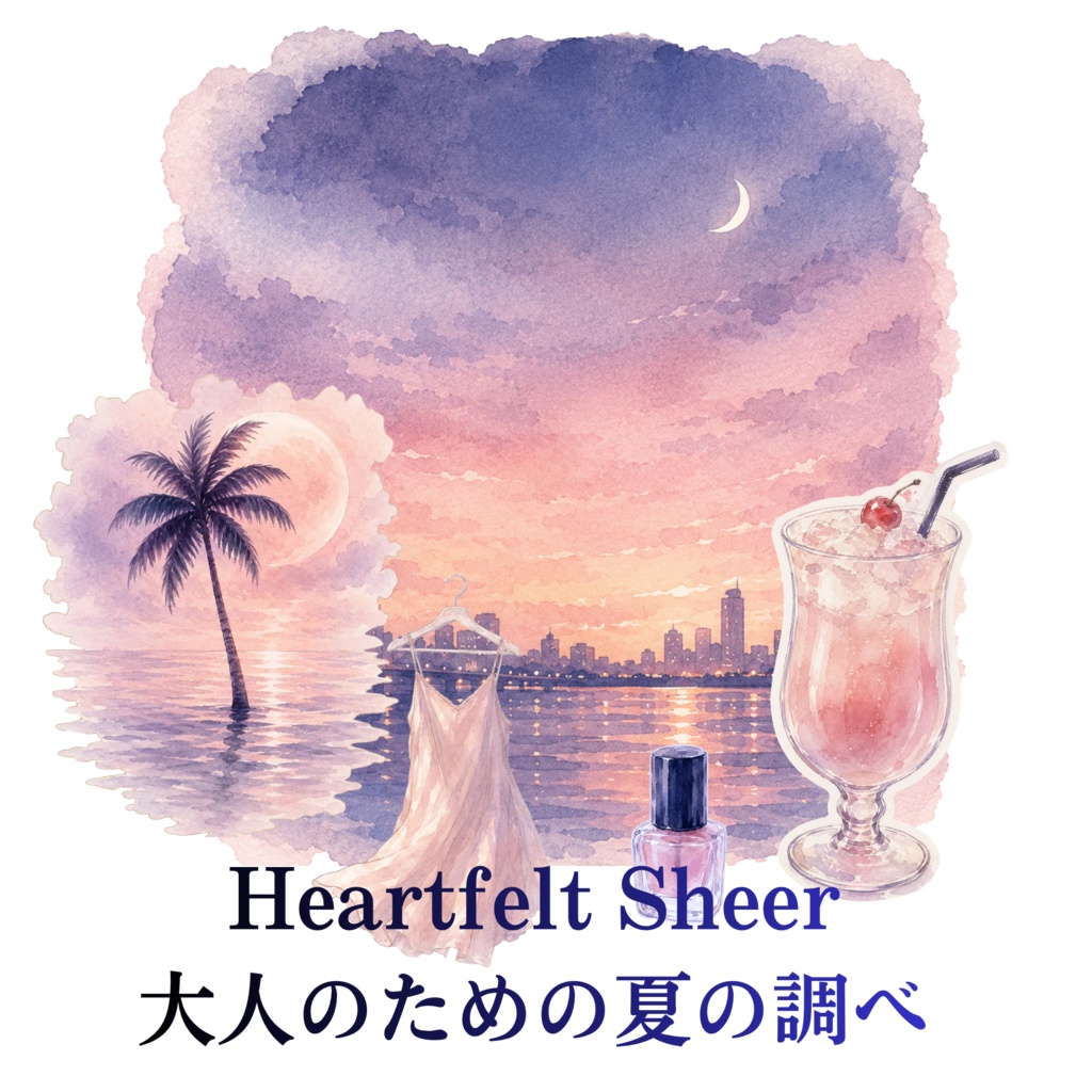 Heartfelt Sheer - 大人のための夏の調べ ・ニュアンスカラーの夏素材 -