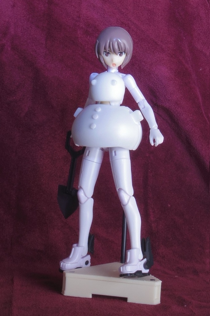 メガミデバイス用改造パーツ「スノウボール」