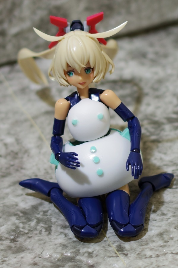 メガミデバイス用改造パーツ「スノウボール」