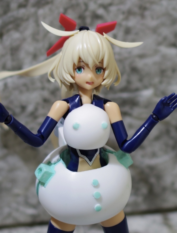 メガミデバイス用改造パーツ「スノウボール」