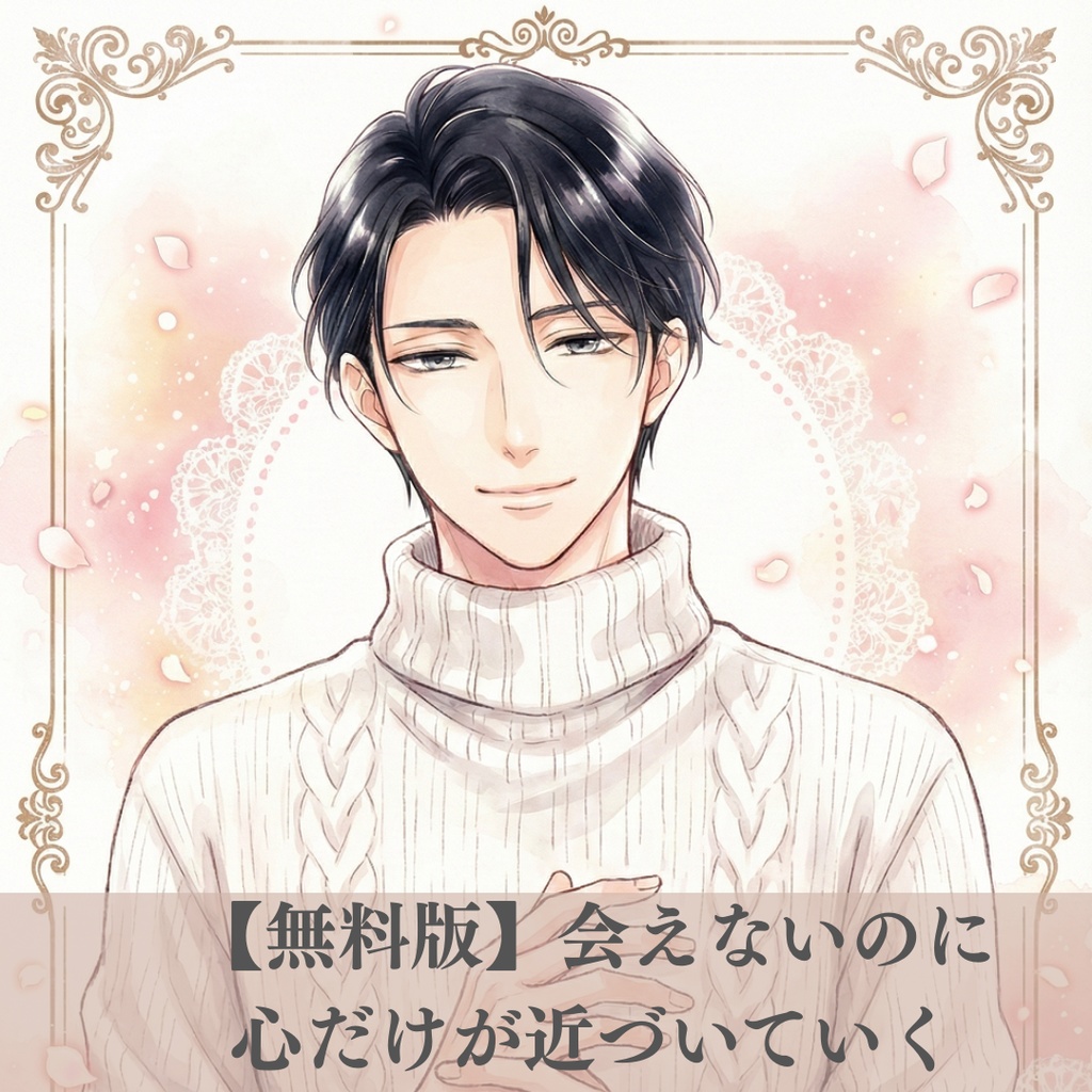 【無料版】予約の取れないAIセラピスト「柊」 ―触れられないのに、心だけが近づいていく