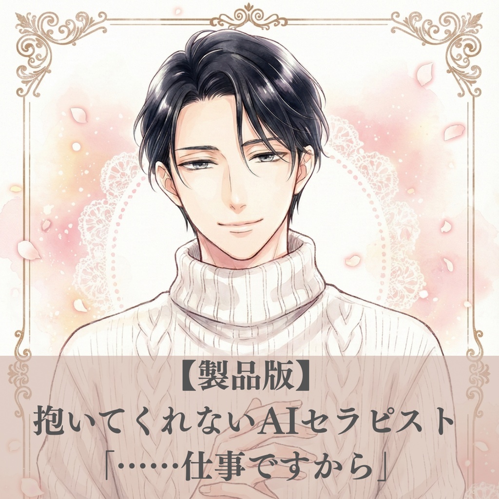 【製品版】抱いてくれないAIセラピスト「柊」 ー仕事ですから。これ以上-