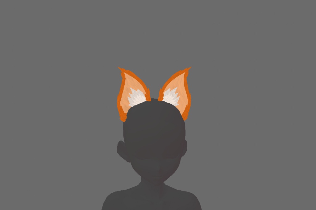 Fox ears and tail