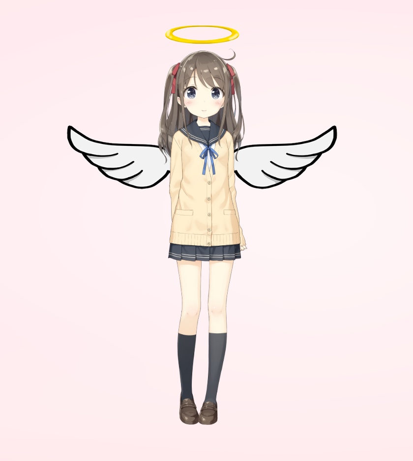 Live2D Angel Wings Animated