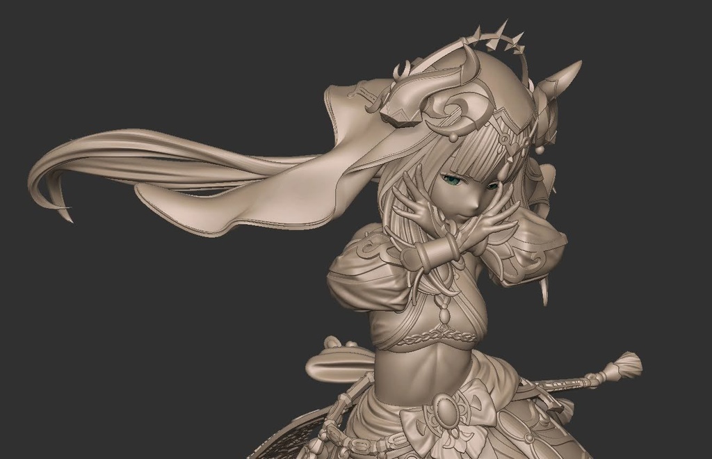 ニィロウ(原神)ガレージキット