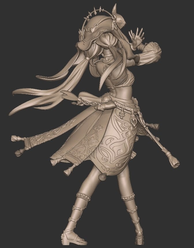 ニィロウ(原神)ガレージキット