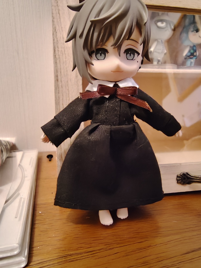 10センチドールsize　メイド服セット