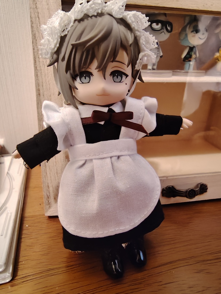 10センチドールsize　メイド服セット