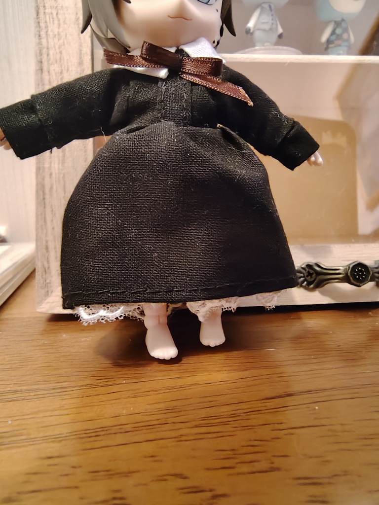 10センチドールsize　メイド服セット