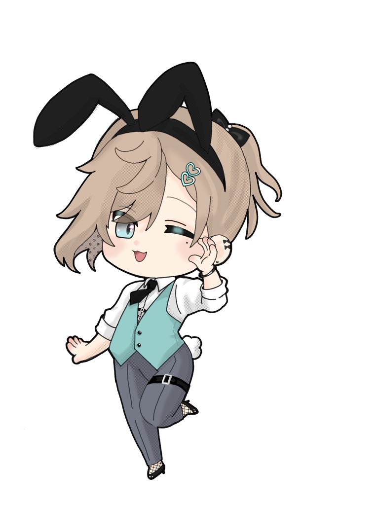 バニーボーイアクキー