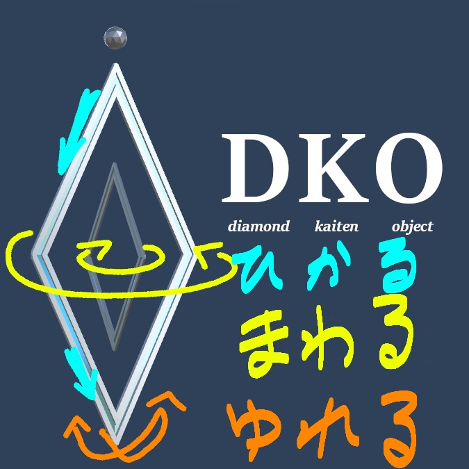 【無料】Diamond Kaiten Object