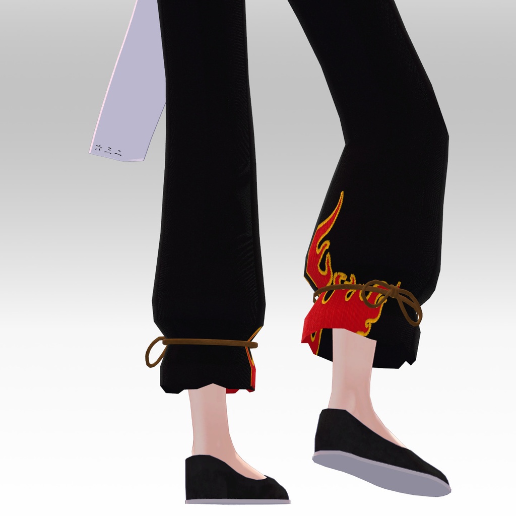 【水瀬・薄荷対応】【音ギミック付】カンフー服 烈火V