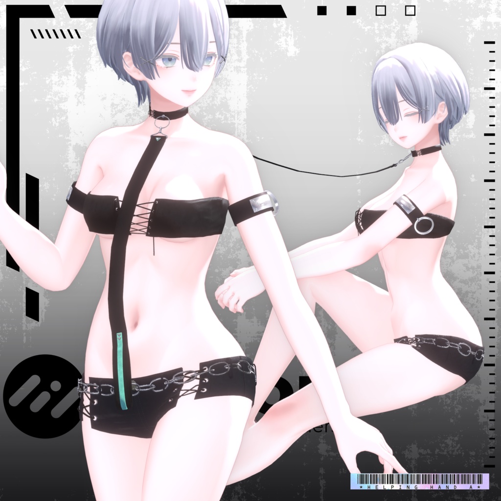 VRC向け衣装 ハンドルプリズ