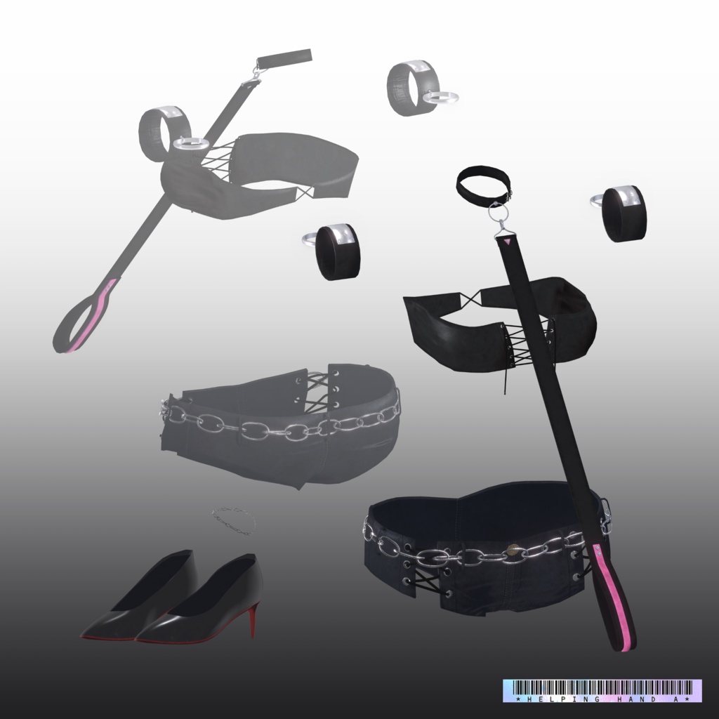 VRC向け衣装 ハンドルプリズ