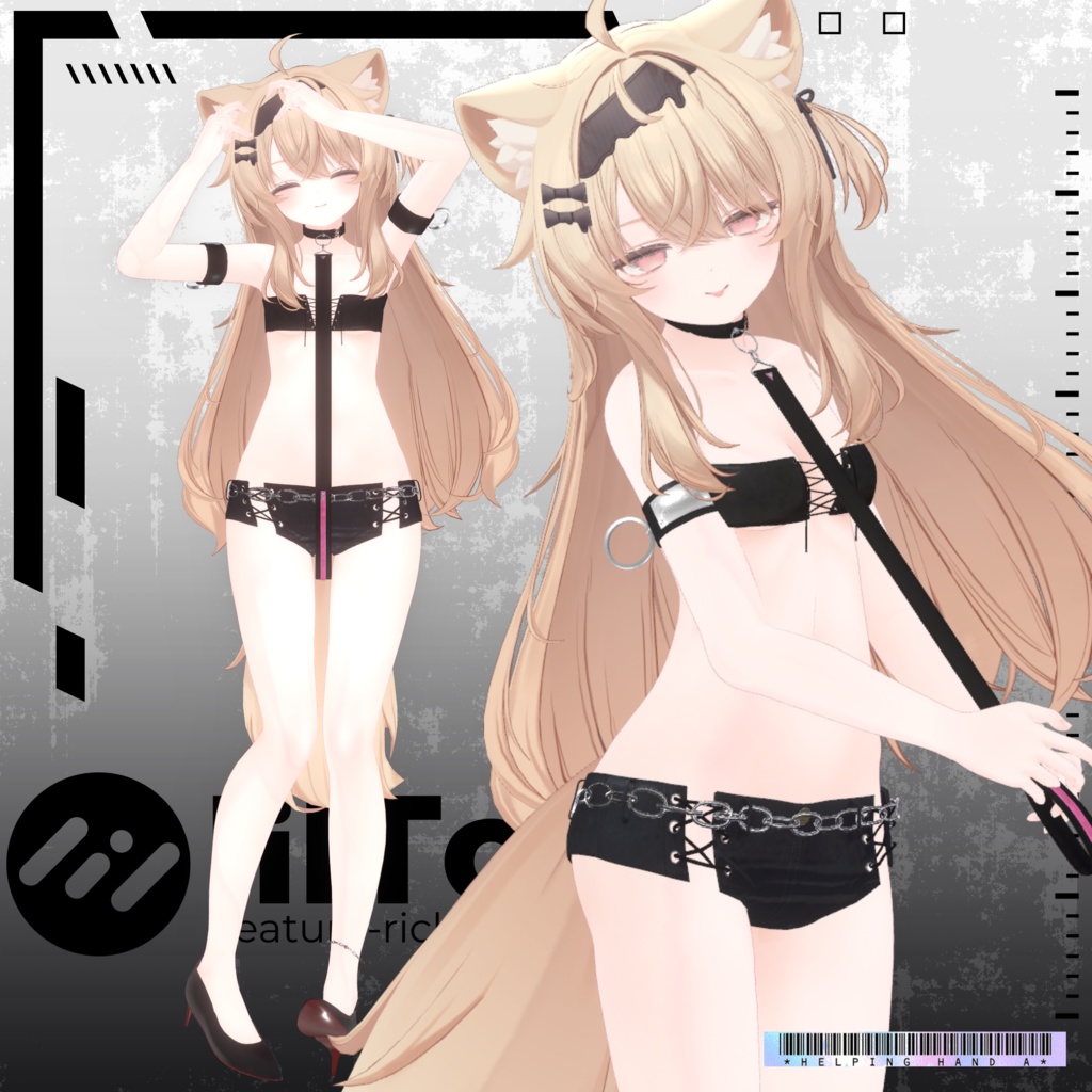 VRC向け衣装 ハンドルプリズ