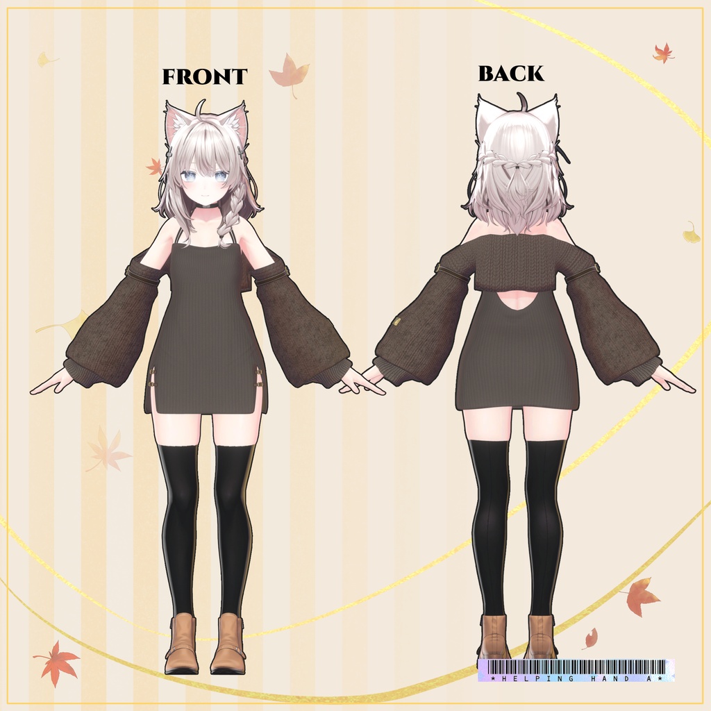 【ロンチSALE】Mocha Mellow|VRC向け衣装